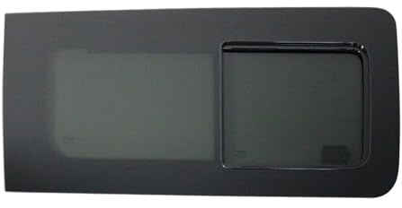 OMAC Schiebefenster Seitenfenster kompatibel mit Opel Vivaro C 2019-2026 Schwarz Rechts L1