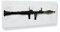 Sense Canvas RPG schwarze Leinwand Kunst – Granatwerfer Waffe Militär Armee Home Decor Druck Poster Gemälde Medium 30 x 12 / 1,9 cm