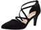 Tamaris Damen Riemchen Pumps, Frauen Absatzschuhe,TOUCHit-Fußbett,high Heels,hochhackige Schuhe,stoeckelschuhe,Ausgehschuhe,Black,40 EU