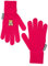 Moschino damen teddy Handschuhe fuchsia