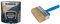 RONSEAL ULTIMATE DECKING PAINT DEEP BLUE 2.5L & Silverline 394974 Block Brush, Blue, Silver, Beige, 115 mm / 4-1/2