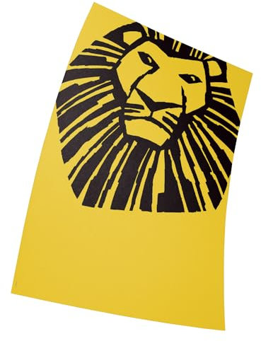 The Lion King The Broadway Musical Broadway Theater Play Poster Größe 11 x 17(28 x 43 cm) Dekorative Rahmenloses Kunst Geschenk Leinwand Poster