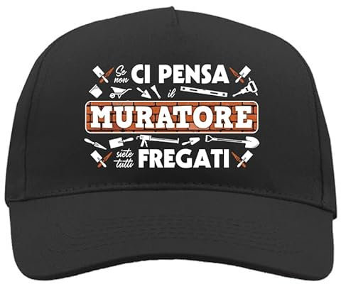 TeeDesign Mütze mit Maurer-Visier, Geschenkidee zu Weihnachten, Jahrestag, Freund, Bruder, Kollegin. Kleidung Zubehör Gadget Beruf Maurer