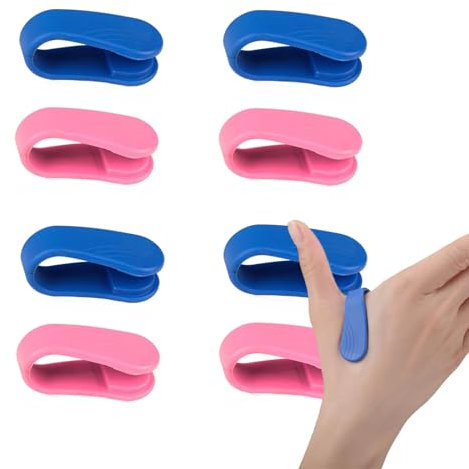 8 Stück Akupressur Klammer, Akupressur Clip Massage Acupressure Clip, Handklammer Akupressur Clip zur Migränehilfe verwendet werden Spannungen Angstzustände lindern Stress Schmerzen lindern