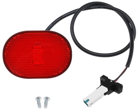 Be In Your Mind Elektroroller Rücklicht Bremslicht Kompatibel mit Xiaomi 4 Pro Hinteres Kotflügellicht Elektroroller LED Rücklicht Baugruppe Ersatzteil