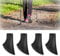 4 Stück Nordic Walking Stöcke Gummipuffe, Walking Stöcke Gummipuffer, Gummipuffer Nordic Walking Stöcke, Walking Pads Für Trekking Asphalt Kies Gebirge Mit Durchmesser (10mm)