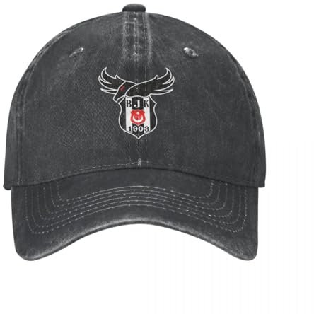 DTDSWNCD Beeindruckende Besiktas Logo (BJK) Baseball Cap Hut Mann Luxus Golf Cap Sport Caps Baseball Cap Männer Damen cool