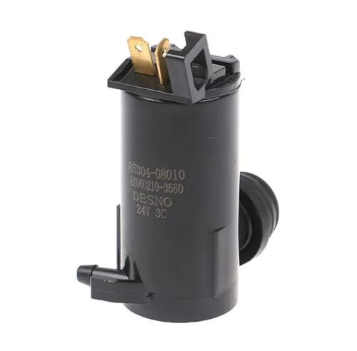 Wischermotor 1 Stück 12 V 24 V Universal Auto Glas Wischer Scheibenwischer Washer Pumpe Wasser Jet Motor Windschutzscheibe Washer Pumpe Scheibenwischermotor(24V)