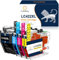 ColorKing LC422XL Kompatible Brother LC422XL Tintenpatronen Value Pack für LC-422XLVAL Patronen für Brother MFC-J5340DW Brother MFC-J5740DW Brother MFC-J5345DW MFC-J6540DW MFC-J6940DW 4er Pack