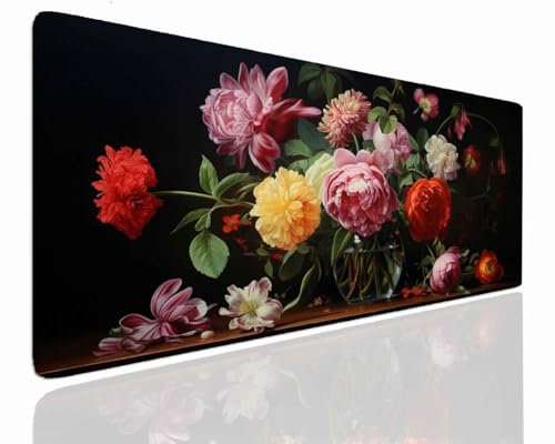 Mauspad Gaming Groß 600x300x4mm Picture XXL Mousepad Groß Wassxerdicht Tischunterlage Speed Gaming Maus Tastatur Matte PC Laptop rutschfeste Gummibasis Mouse Mat für Office Home Gamer J-793