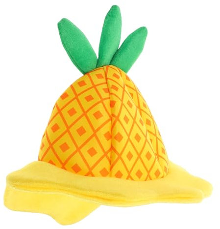 OATIPHO Fruchtkostümhut Cosplay Ananas Hüte, Ananashut Cartoon-hüte Lustige Ananashüte Ananas-Kostüm Stirnband Für Cosplay-partys Fotos Und Den Alltagsstil