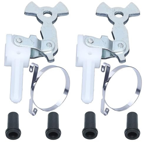 LALAL Kit de cubierta de embrague y rótula de banda de freno de cadena for motosierra Husqvarna 455, 445E II, 450, 455 y 460 Rancher. Reemplazo: 537043001 y 503890801.