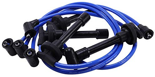 Fozriybefy 32700-PTO-000 ZüNd Kerzen Kabel Satz, Hoch Leistungs ZüNd Kabel für del SOL 1992-2002 Blau