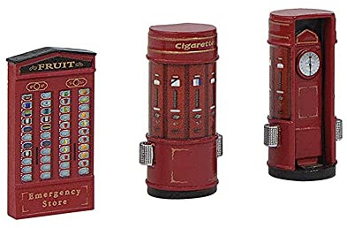 Bachmann 44-597 Scenecraft Platform Vending Machines (Pre-Built)