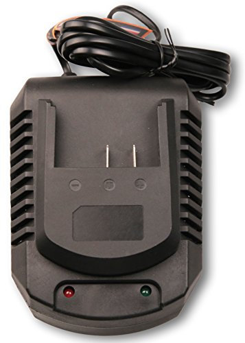 FERM CDA1097 Chargeur de batterie 18V - 4.0Ah, Convient au modèle CDM1127