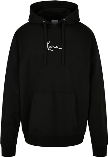 Karl Kani Herren KKMQ12006 KK Signature Hoodie Black, S
