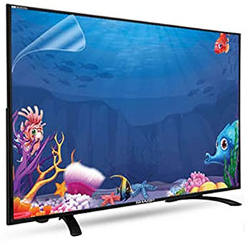 GFSD Blendschutzfolie 27-75 Zoll TV-Displayschutzfolie, Anti-Blaulicht-Anti-Strahlung, Geeignet für Sharp, Sony, Curved Screen, Samsung, Hisense (Color : Matte Version, Size : 55 inch 1221x703mm)