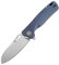 Petrified fish PF868 Bunta Klappmesser, 3.35 D2 Satin Klinge G10 Griff, Mit Kugellager EDC Taschenmesser (Blue)