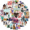 50Pcs Heartstopper Anime Stickers Laptop Scrapbook Phone Computer Skateboard Anime Stickers Vinyl Waterproof Aesthetic Personalised Stickers for Teens Boys Girls Adults Children