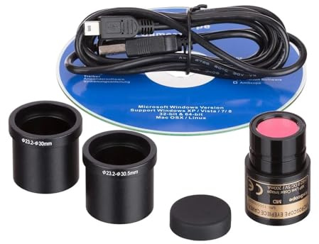 AmScope MD1200A 12MP USB 2.0 Digital Eyepiece Microscope Camera