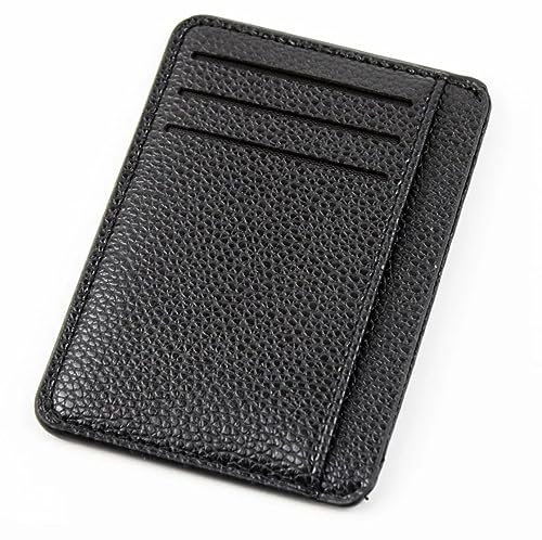 Kblgo Porte Cartes de Crédit, Cartes de fidélité, Cartes de Transport, Cartes de Visite, Slim, Léger, Elégant, 9 Fentes pour Cartes et pour Billets. Portefeuilles, Cuir Synthétique