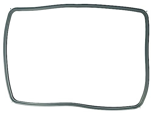 vhbw guarnizione universale compatibile con Profilo forno - 50 x 35 x 1 cm, grigio