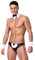 BIGFOX 3tlg Herren Erotik Barkeeper-Kostüm Rollenspiel Stripper Sexy Unterwäsche Set Hose, Fliege, 2* Armband