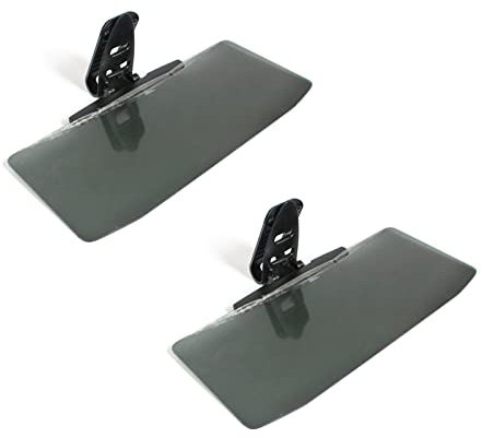 Extensor para Visera Coche, Antideslumbrante Extensor Parasol para Coche, Ajustable Visera para Coche con Protección UV, Extensor Parasol Coche para Conductor o Pasajero