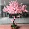 HOTRA Großer künstlicher Kirschbaum, künstlicher Kirschbaum, Wunschbaum for Dekoration, Zuhause, Festival, Party, Weihnachten (Color : Round, Size : H1.8m*W1.5m)