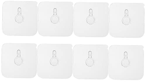 SOESFOUFU 8 Stück Foto-Aufhänger-Haken Zum Aufhängen Von Bildern Wandplatten-Aufhängern Fotos Keine Spuren Bilderhaken 8 X 10 Bilderrahmen Fotorahmen Nägel Fotorahmen-Aufhänger