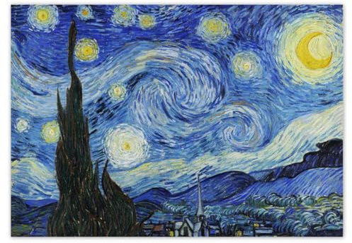 Tapete Vlies 312x219cm Sternennacht Van Gogh Nr. H5351Z_TV5BG