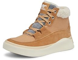 Sorel Out N About 4 Mid Sneaker WP, Zapatillas, Mujer, Tawny Buff Honey White, 39 EU