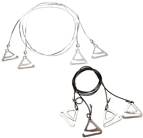 Bra Shoulder Strap 2 Pairs Summer Clear Bra Strap Adjustable Hook Invisible Straps for Women Strapless Bras Daily Wear