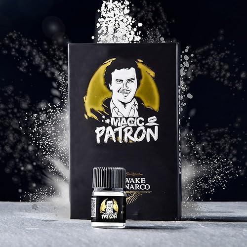 Magic Patron Energy Sniff con caffeina, taurina e guaranà (20 porzioni) - Polvere energetica sniffabile per l'apprendimento, il gioco, lo sport e i festival - Maggiore concentrazione (185) (5 pezzi)