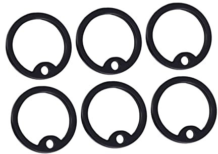 SEWOART 12stücke Für Hundemarken Runde Stumm-kreise Um Erkennungsmarken Zu Wickeln Reduzieren Geräusche Und Schützen Kanten