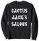 Cactus Jack's Saloon Old West Felpa