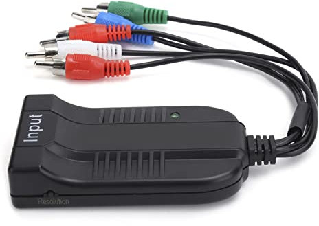 Plug -and -Play kompatibel Zum YPBPR Video Adapter für TV VHS VCR DVD Rekorder, Geben Sie eine Frau EIN