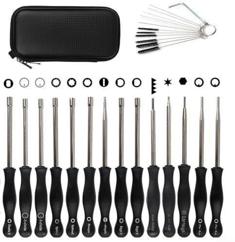 Zilimontt Savior Lot de 8 outils de réglage du carburateur pour moteur à deux temps pour tronçonneuse et tondeuse à gazon Poulan