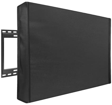 HNULGVI Monitor Cover Outdoor TV Cover 22'' To 70'' Inch Weatherproof and Waterproof TV Screen for Outside TV Enclosure Moving TV Display Protectors For Screens(36-38inch)
