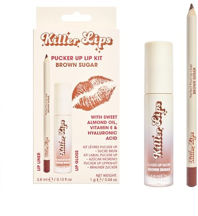 Killer Lips Pucker Up Lip Kit – Brown Sugar