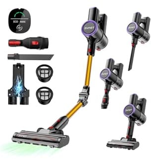 Zynet S9 Aspirapolvere Senza Fili 45000Pa 500W 45Min Scopa Elettrica