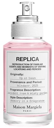 Masion Margiela - Replica - Up at Dawn Eau de Toilette - Floral & Delicate Perfume - Fragrance With Pink Pepper, Rose Absolute & Moss - 1 Fl Oz