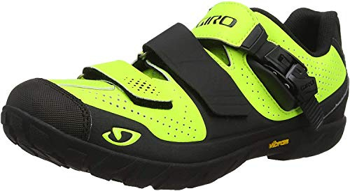 Giro Herren Terraduro Mtb Radsportschuhe - Mountainbike, Mehrfarbig (Lime/Black 000), 46 EU