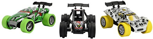 Dickie Toys 203754001 TRXX05 Trixx 360 - Straight Bowl Ramp, 3 Action-Autos mit Rückzugmotor inklusiv Rampe