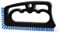 Fugenbürste Fuginator Master Handbürste Universalbürste Reinigungsbürste für Bad, Küche und Haushalt, Farbe:schwarz / blau