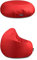 BuBiBag Beanbag Sitzkissen für Kinder & Erwachsene | Bodenkissen in 32 Farben & 3 Größen | Sitzsack für Indoor Outdoor | Wasser- & schmutzabweisend Material (Rot-Erwachsene XXL)