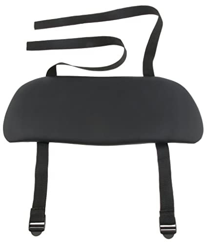 Baoblaze Massage Universal Armlehne Armablage Armauflage Armrest Support Board Zubehör für Massageliege - Schwarz, 40 x 16 cm