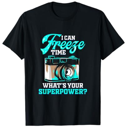 Fotograf Kamera Design Fotografie Liebhaber Fotografieren T-Shirt