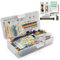 ZHITING Starter Kit da 1 Set per Componenti Elettronici Transistor Resistenza Resistore Cicalino LED