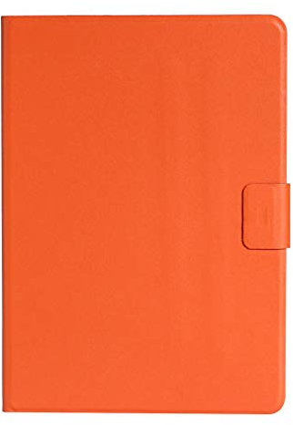 LMFULM® Étui pour Apple iPad Pro 11 2020-2018 (11 Pouces) PU Cuir Poche Cas Flip Coque Protection avec Veille/Sommeil Housse Stand Cover Orange